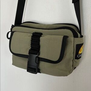 C&C California Chic Olive Crossbody Bag with Adjustable Strap